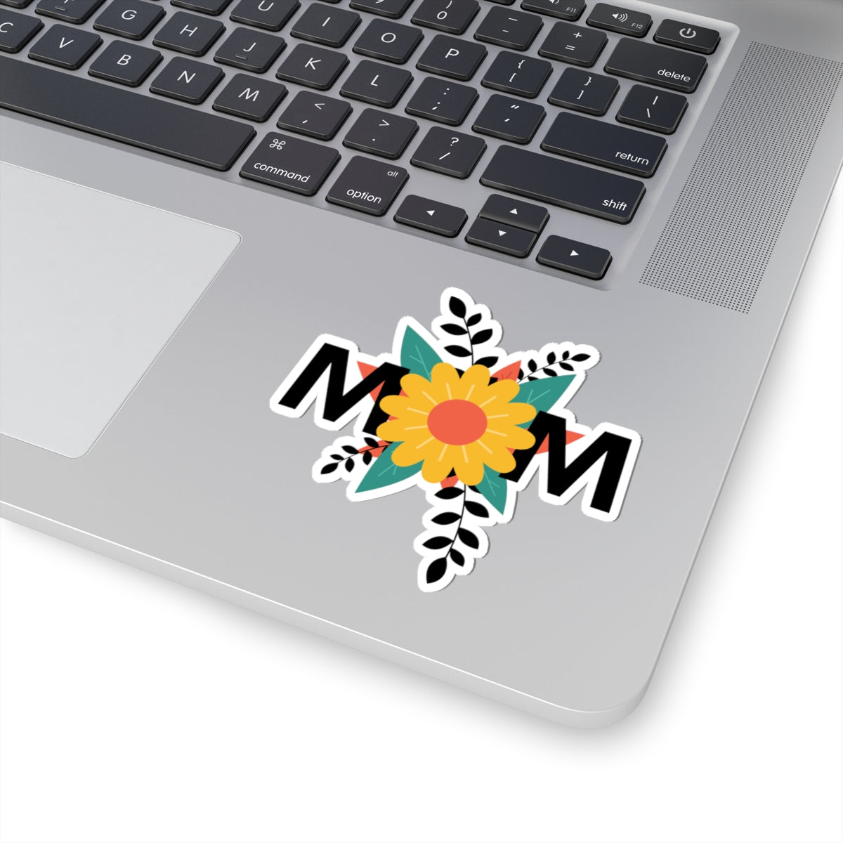 Flower mom sticker