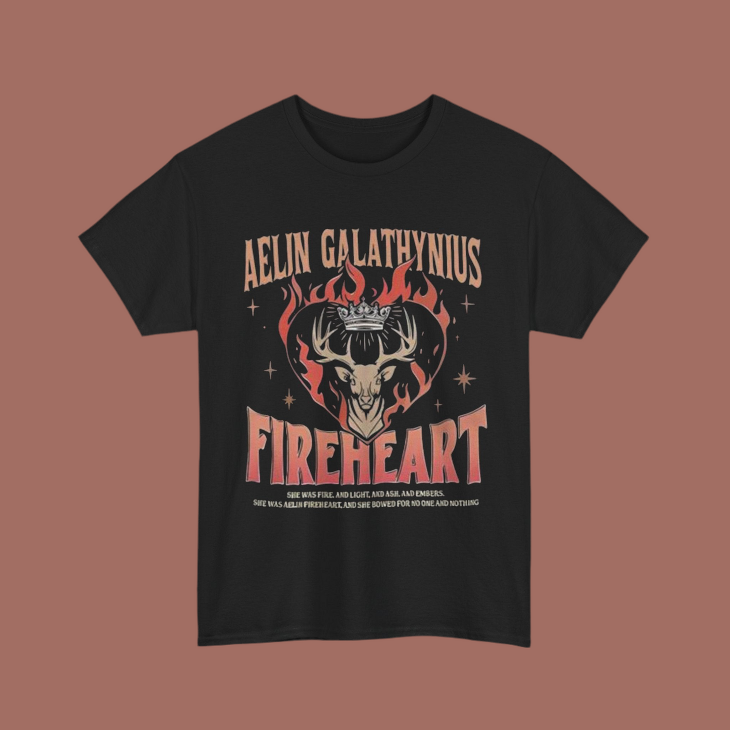 Fireheart Tee - Unisex Heavy Cotton