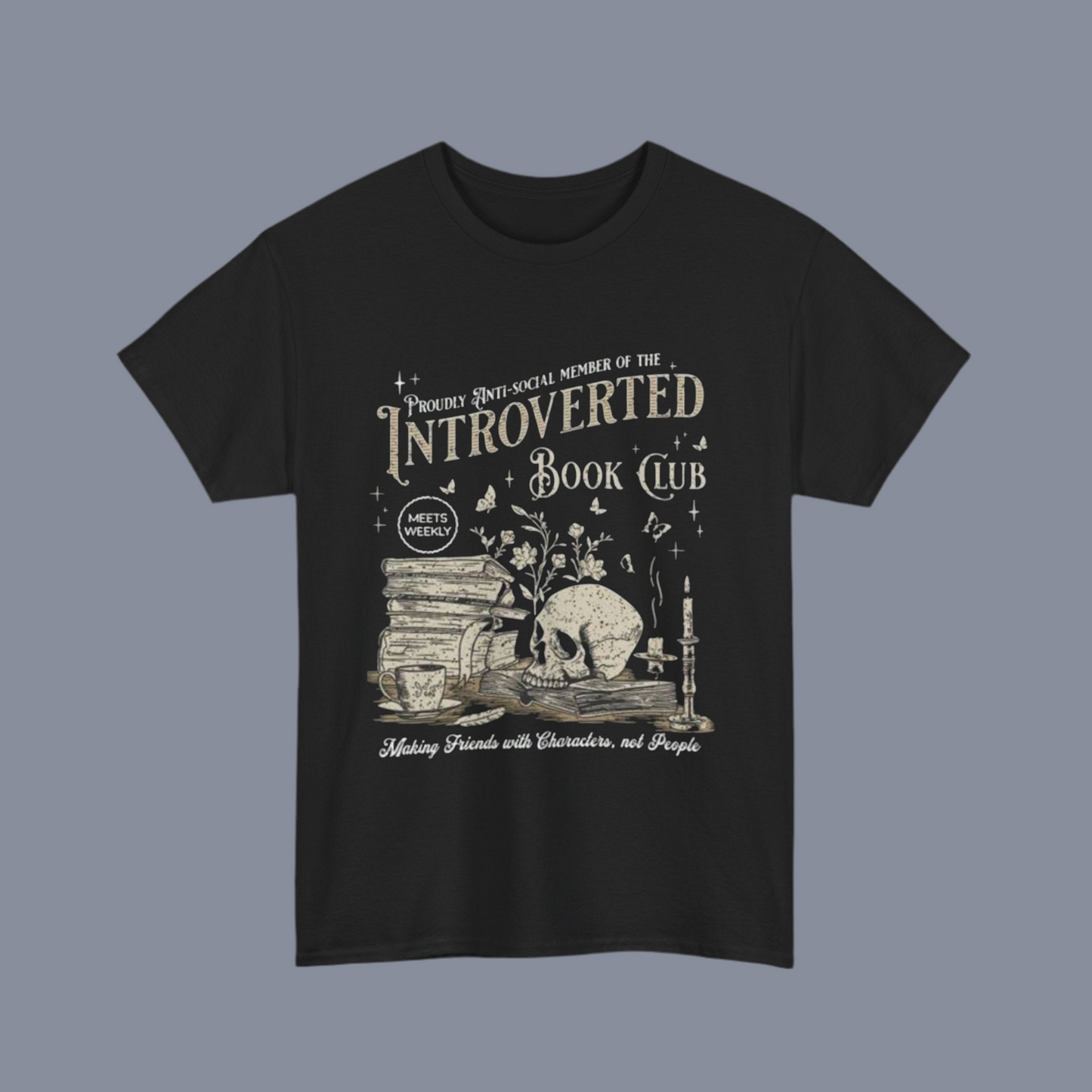Introverted Book Club T-Shirt