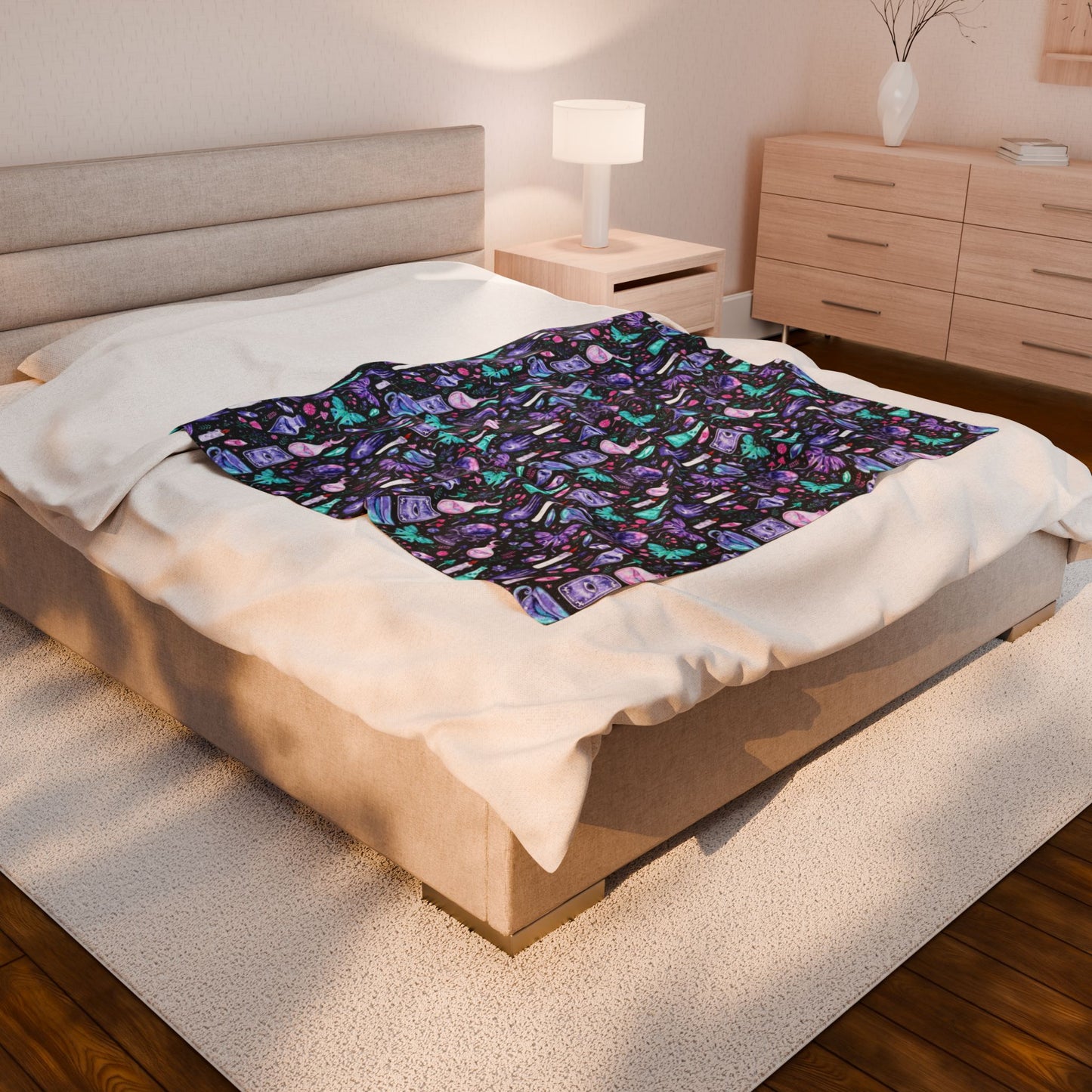 Mystical Potion Velveteen Plush Blanket