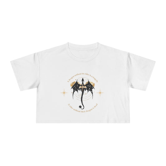 Dragon Rider Crop Tee