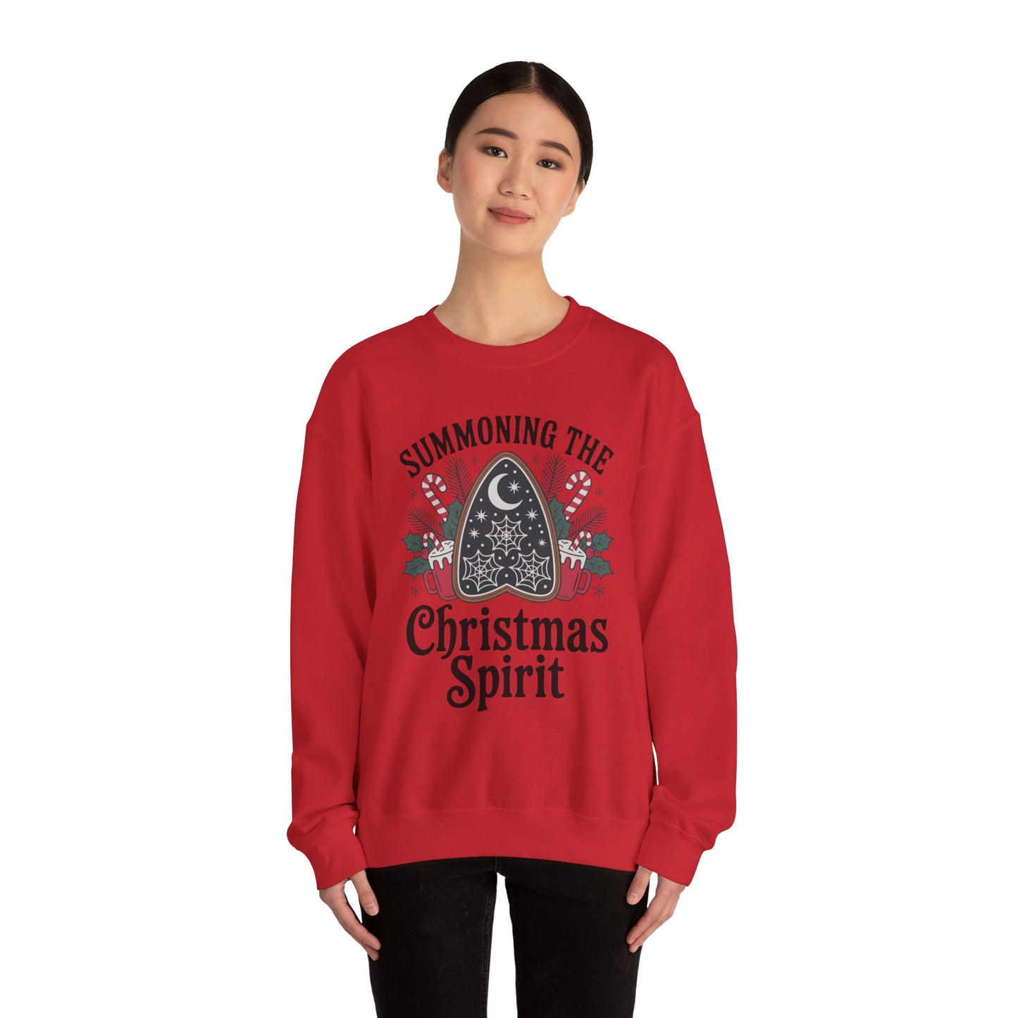 Summoning the Christmas Spirit Holiday Pullover
