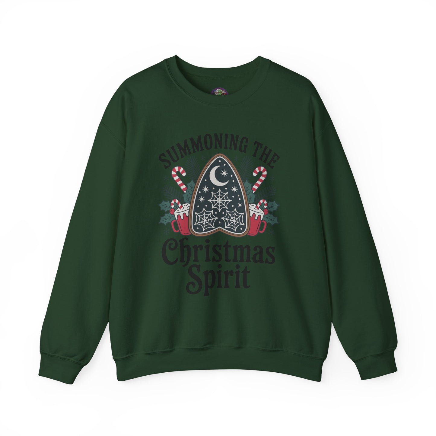Summoning the Christmas Spirit Holiday Pullover