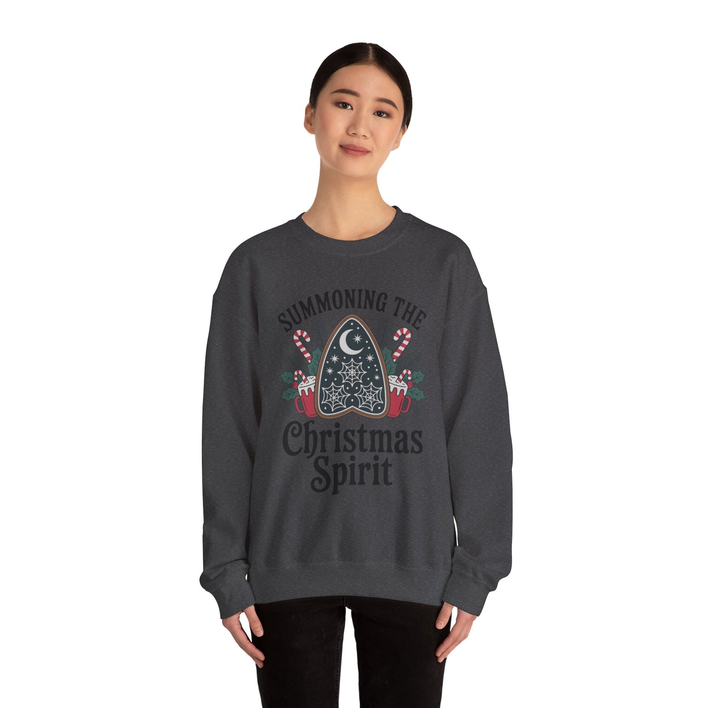 Summoning the Christmas Spirit Holiday Pullover
