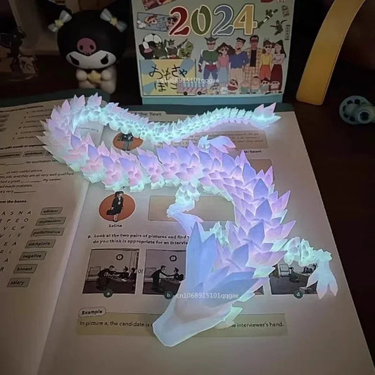 3D Printed Dragon Glow in The Dark