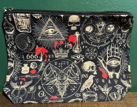 Witchy purse pouch
