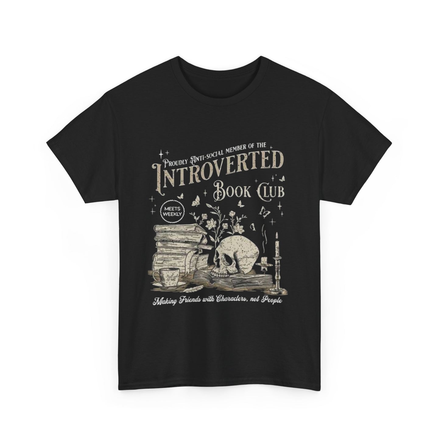 Introverted Book Club T-Shirt