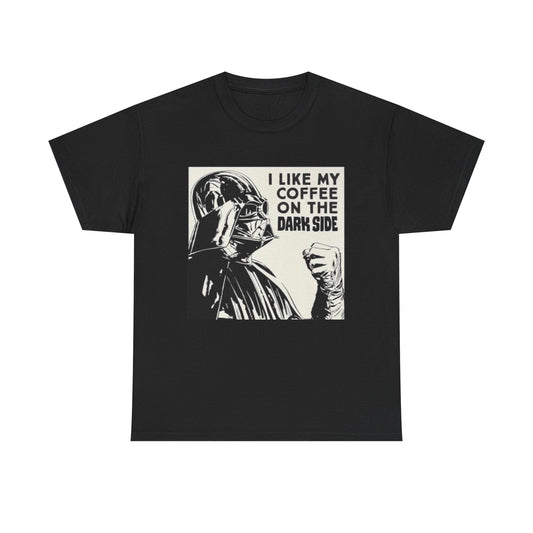 Dark Side Coffee Unisex Heavy Cotton Tee