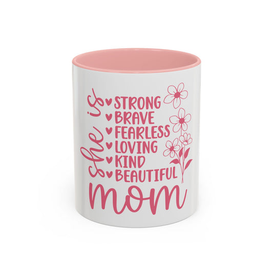 Floral Mom Coffee Mug