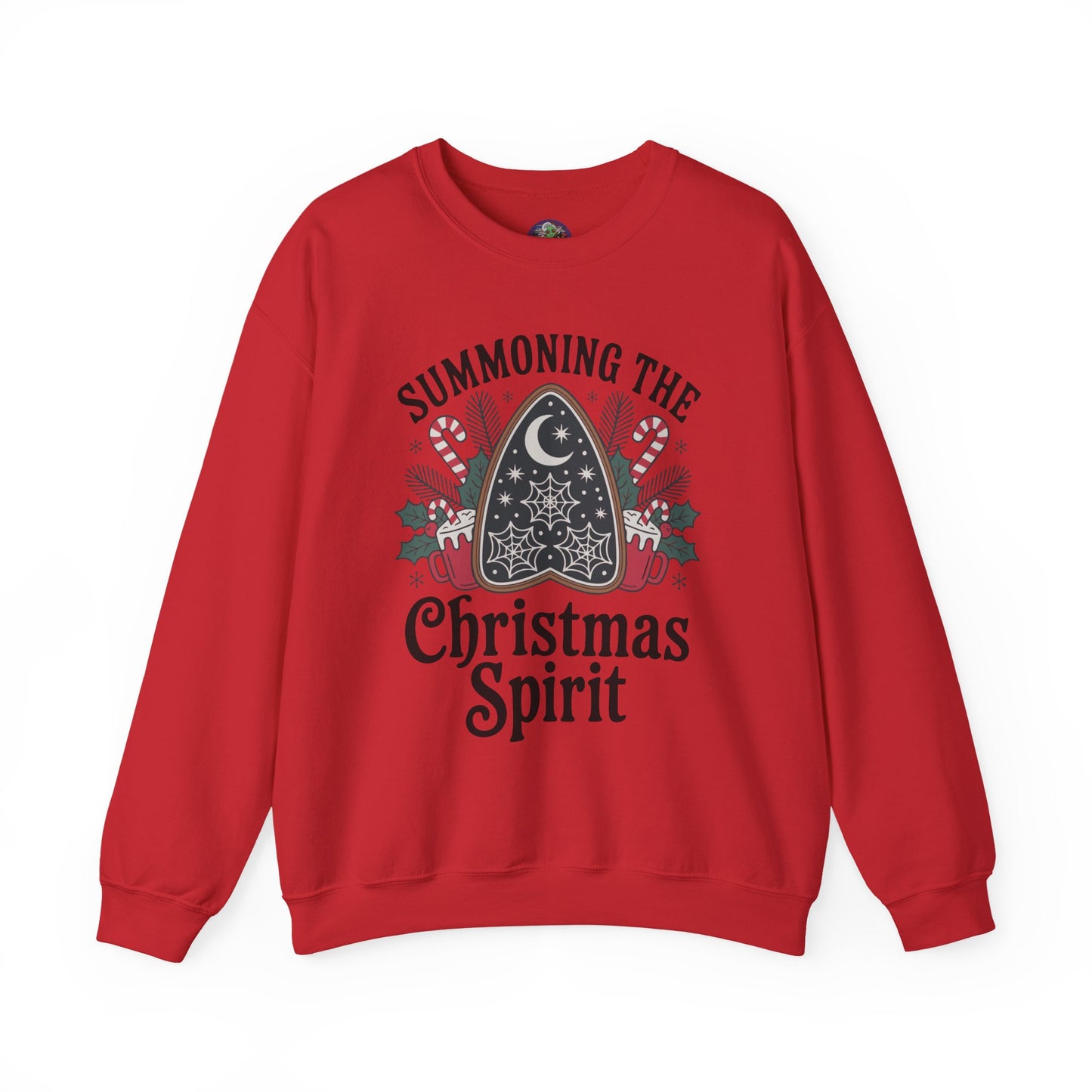Summoning the Christmas Spirit Holiday Pullover